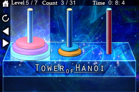 Tower of Hanoi Puzzle screenshot 3