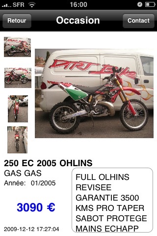 Dirtbike Grasse: Suzuki KTM dealer screenshot 2