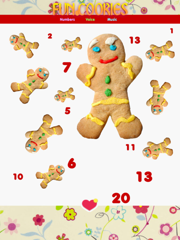 cookie 123 (HD) Lite - learning numbers and flash card for kids screenshot 3