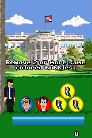 Election Bubble Game 2012: President to the White House screenshot 3