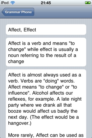 Grammar Phone screenshot 4