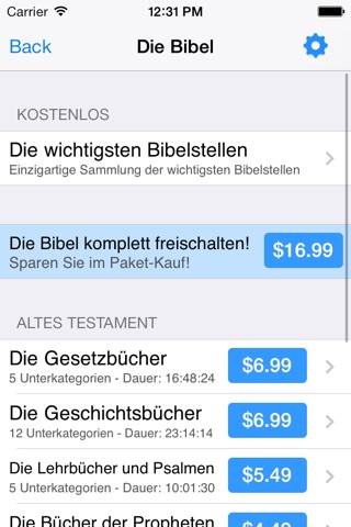 Die Bibel - Hörbuch Edition screenshot 2