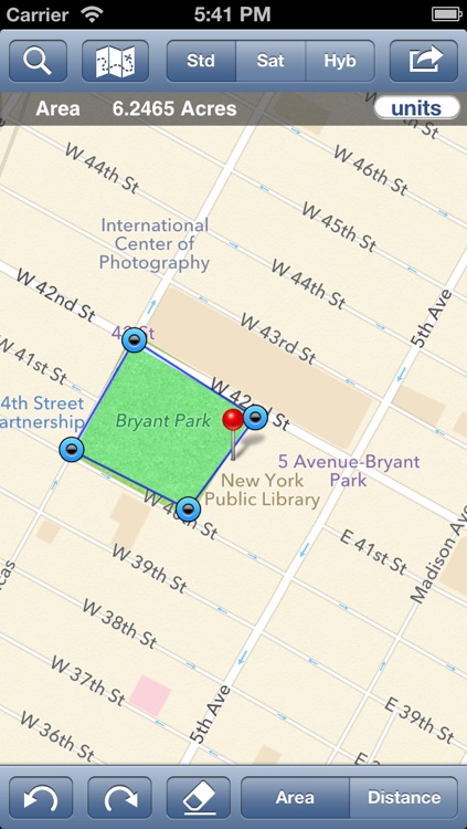 Geo Measure - Map Area / Distance Measurement