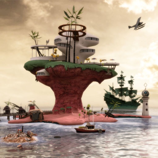 Gorillaz - Escape to Plastic Beach iOS App