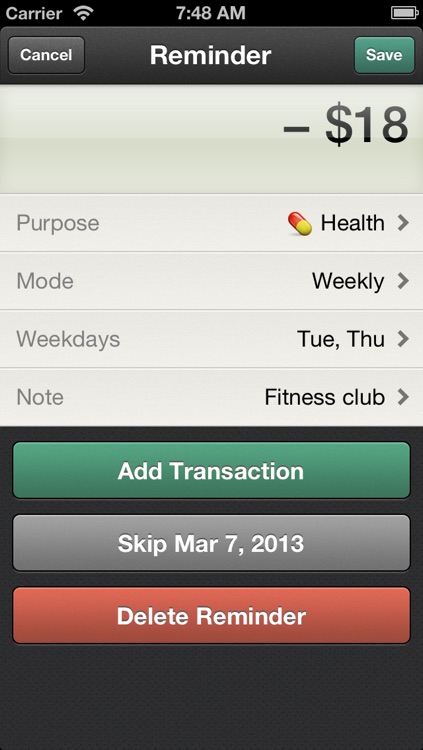 CashSync Classic - Expense and Income screenshot-3