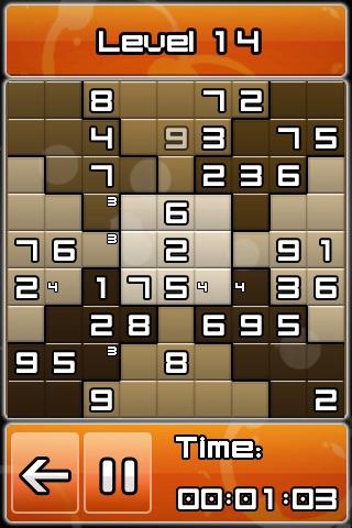 Jigsaw Sudoku screenshot 4