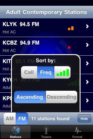 Radio Radar screenshot 2