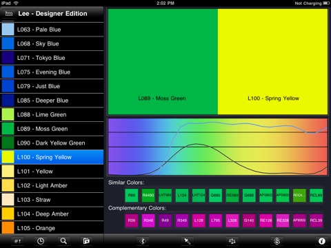 Gel Swatch Library HD screenshot 2