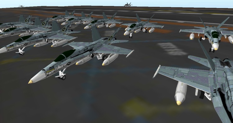 Airport 3D Jet plane parking
