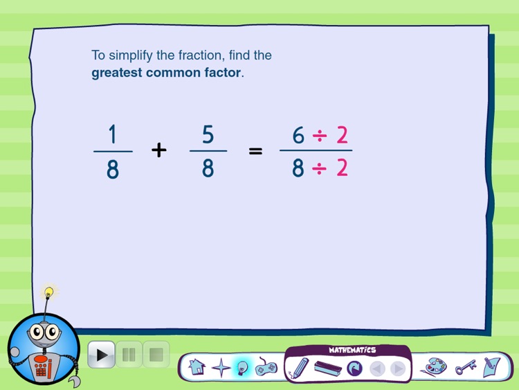 Adding Like Fractions