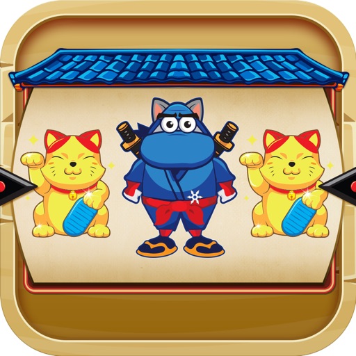 Ninja Slots - Chubby Ninja Cats hit the FREE slots big win Casino!! iOS App
