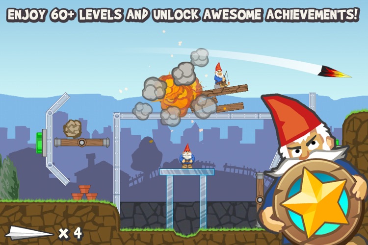 Paper Glider vs. Gnomes screenshot-4