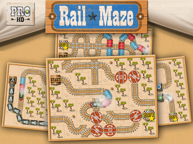 ‎Rail Maze Pro HD Screenshot