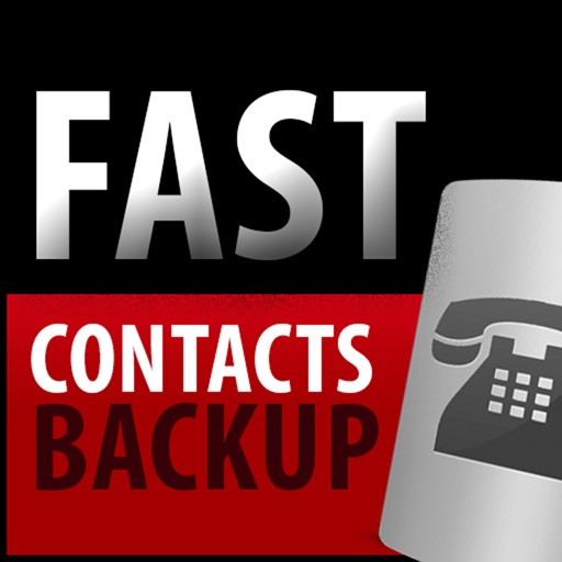 Fast Contacts Backup To Dropbox, iCloud, email, PDF and excel iOS App