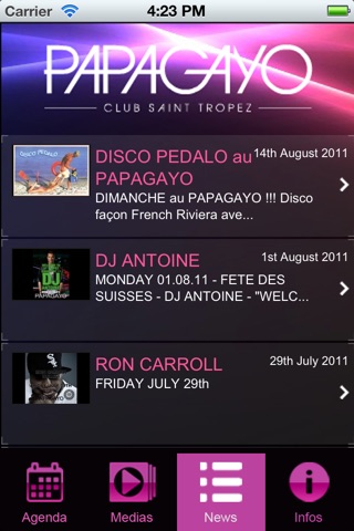 Papagayo Club St Tropez screenshot 2