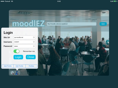 moodlEZ screenshot 2