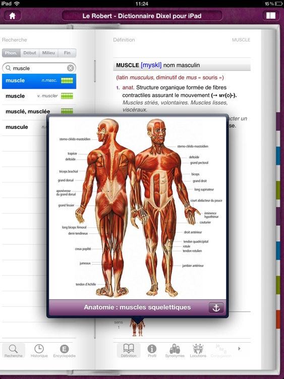 Dictionnaire Le Robert pour iPad