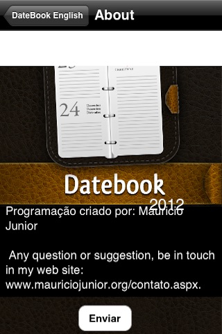 DateBook.EN screenshot 3