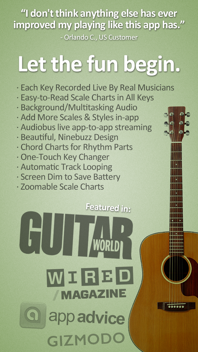 Guitar Jam Tracks: Acoustic Blues Screenshot 5