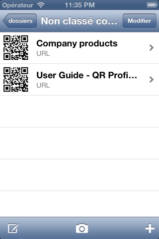 !QR Profi - professional and fast QR Code and Barcode Reader / Scanner. screenshot 3