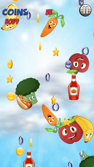 Frenzy Food Mania Games - Crazy Sky Hotdog Party Game(圖2)-速報App