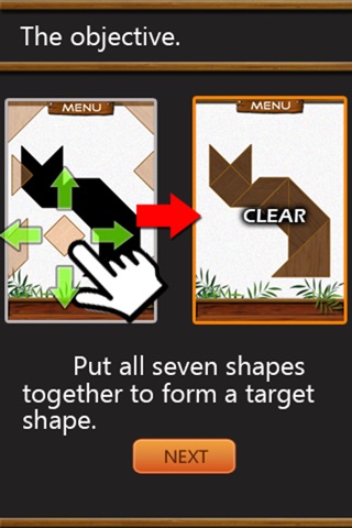 Tans Block Free - Simple Classic Tangram Puzzle Game screenshot 4