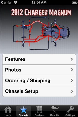 Charger Racing Chassis screenshot 2
