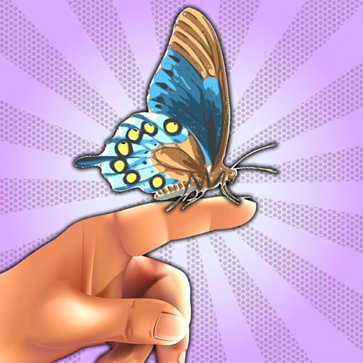 Butterfly Fingers! with Augmented Reality