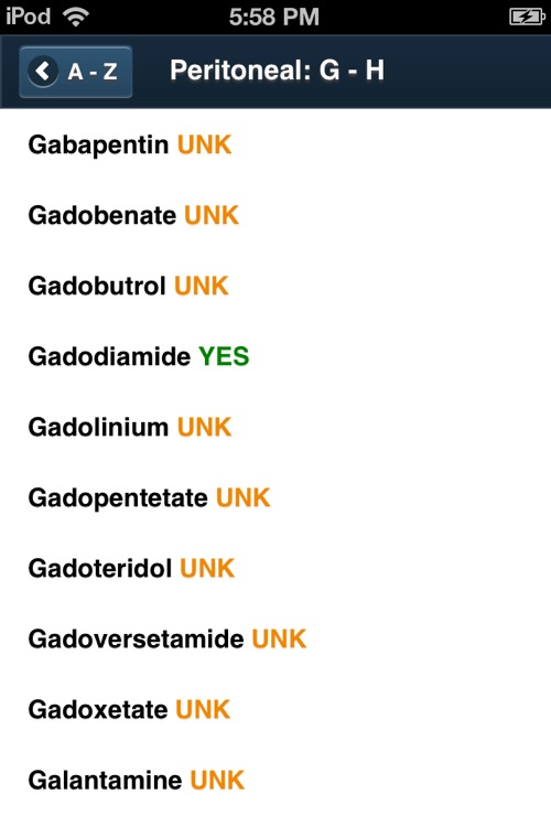 Dialysis Drug List screenshot-3