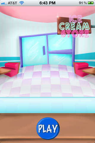 Ice Cream Shop Game HD Lite screenshot 1
