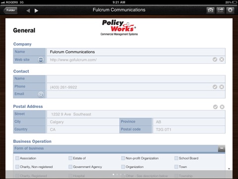 Policy Works Producer screenshot 3