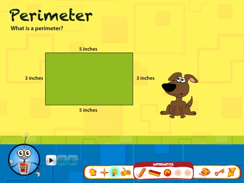 Perimeter: Grade 3 screenshot 2