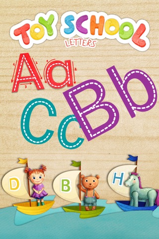 Toy School - Letters (Free Kids Educational Game) screenshot 2