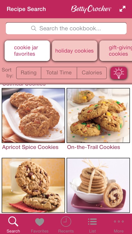 Cookie Recipes: Betty Crocker The Big Book of Series screenshot-0