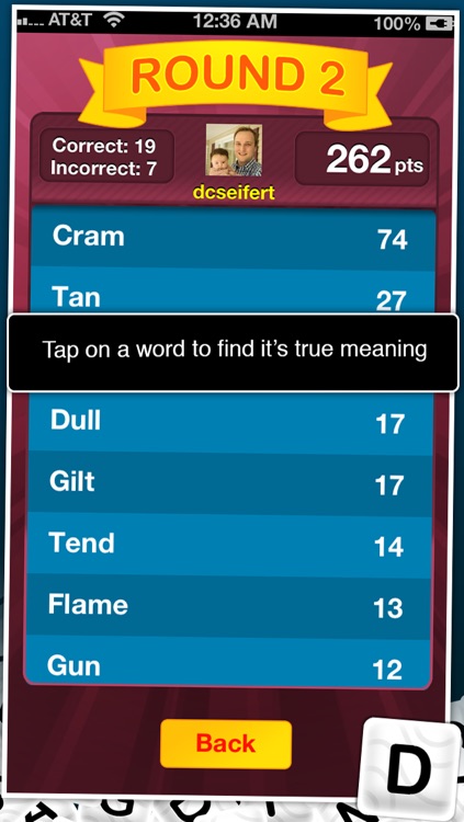 WordFiends Social Puzzle Attack Game Free screenshot-3