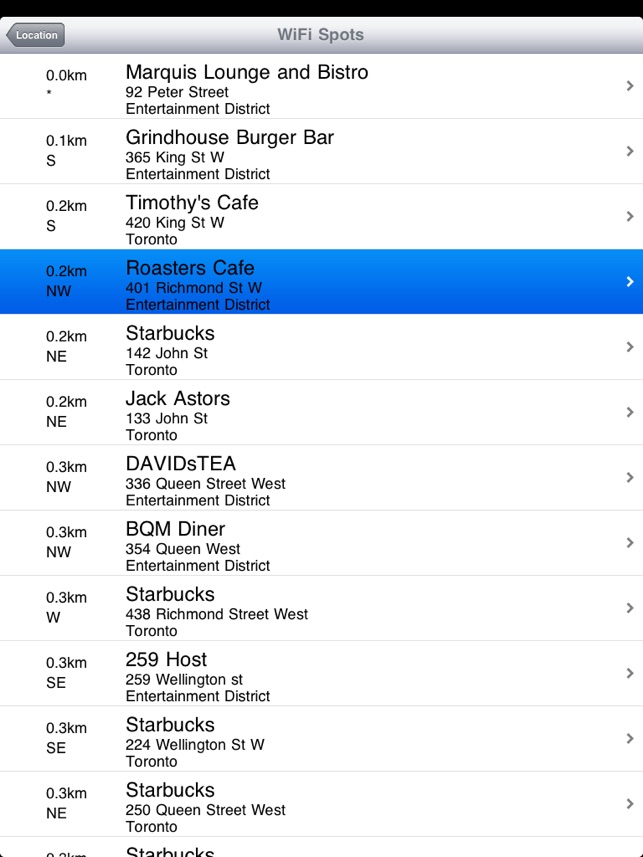 Toronto Free WiFi for iPad(圖2)-速報App