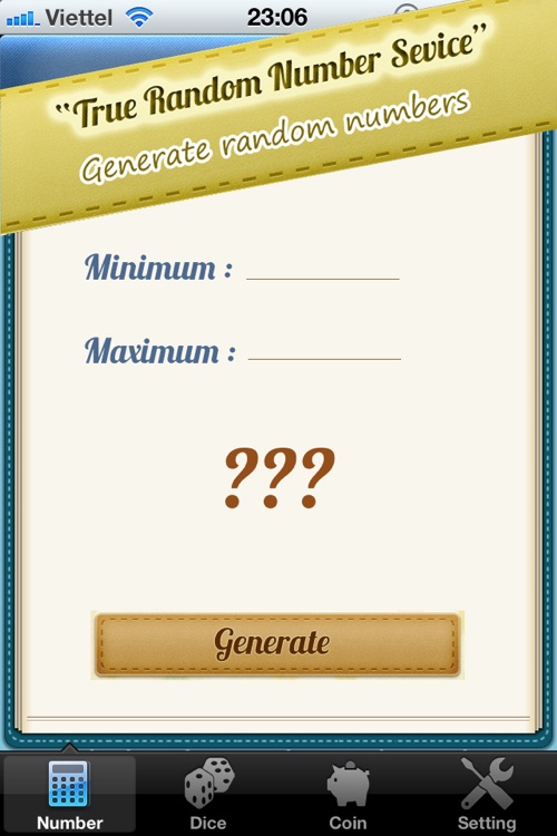iRandomized® - Random Number, Roll dice, Flip Coin...
