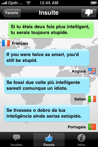 Foreign Insults screenshot 2
