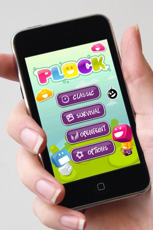 Plock iPhone game app reviewPlock