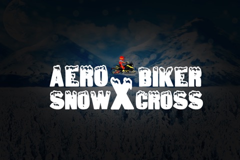 Aero snowXcross Biker - Hot new snow moto bike road racing arcades game screenshot 2