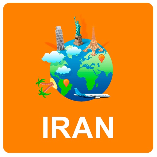 Iran Off Vector Map - Vector World icon