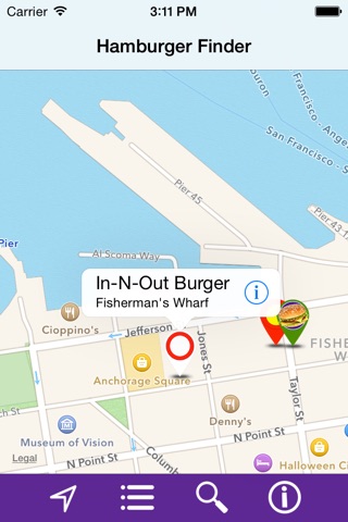 Hamburger Finder screenshot 2