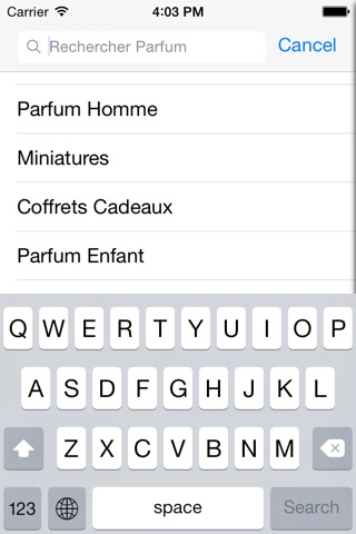 iPERFUMES screenshot 3