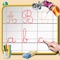 This iPad application teaches the sound in Spanish and English and the writing in cursive of all uppercase letters and lowercase letters of the alphabet from A to Z