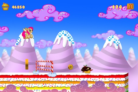 My Little Rainbow Unicorn & Pony Dash - Equestria Jumping Game screenshot 4