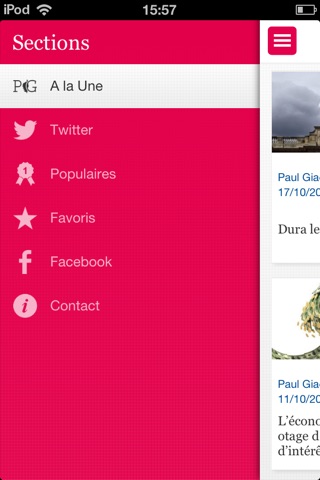 Le blog de Paul Giacobbi screenshot 2