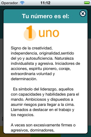 Numerología Euroresidentes screenshot 3