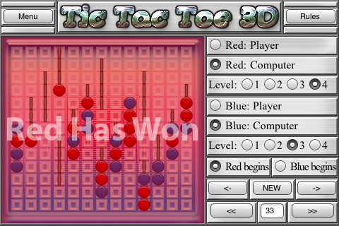 Tic Tac Toe 3D screenshot 2