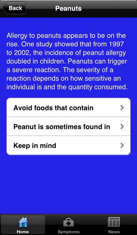 Food Allergy Info screenshot-1
