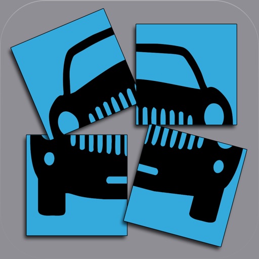 Car Scramblers - a tile puzzle with pictures of automobiles Icon